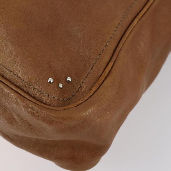 Chloe Paddington Shoulder Bag Leather Brown Gold Auth am9059 - Picture 16 of 16